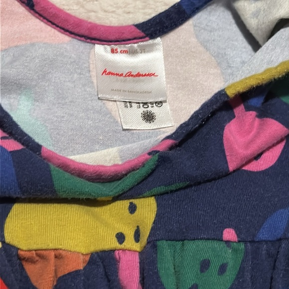 Hanna Andersson Twirl Dress with Pockets size 2 - Picture 2 of 4